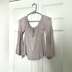 AE Soft & Sexy Off the Shoulder Blouse
